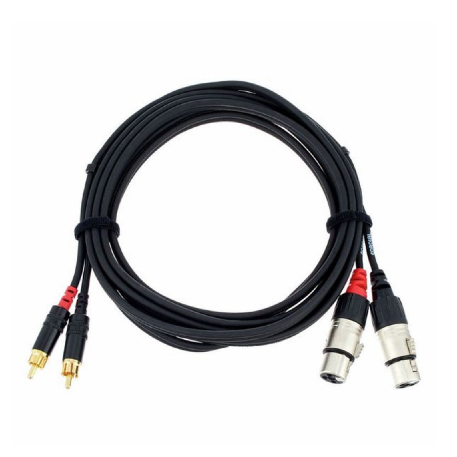 2x XLR F auf Chinch 3m mieten – Rundumevent