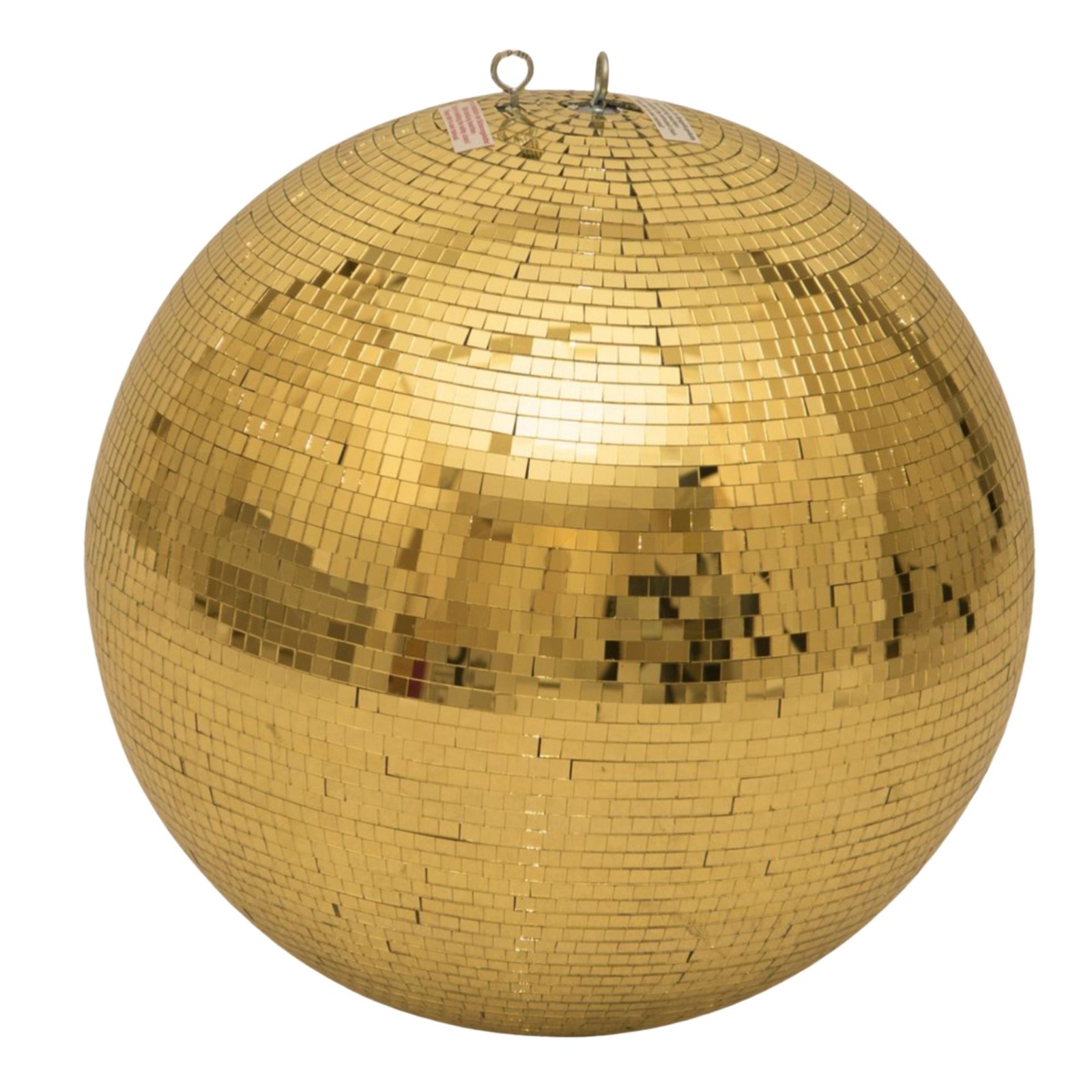 Discokugel – Eurolite Mirror Ball 50 cm gold mieten – Rundumevent