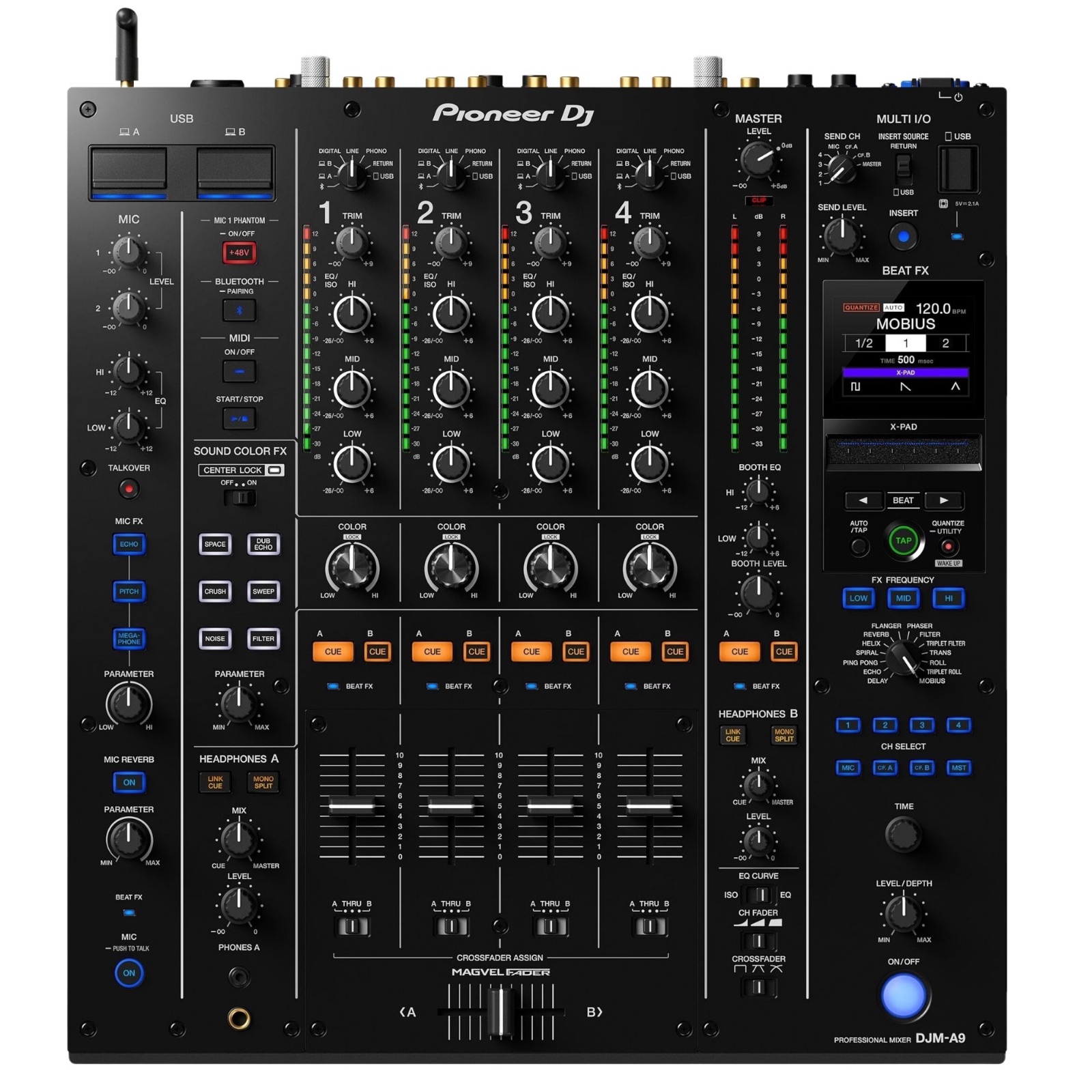 DJ Mixer – Pioneer DJM A9 mieten – Rundumevent
