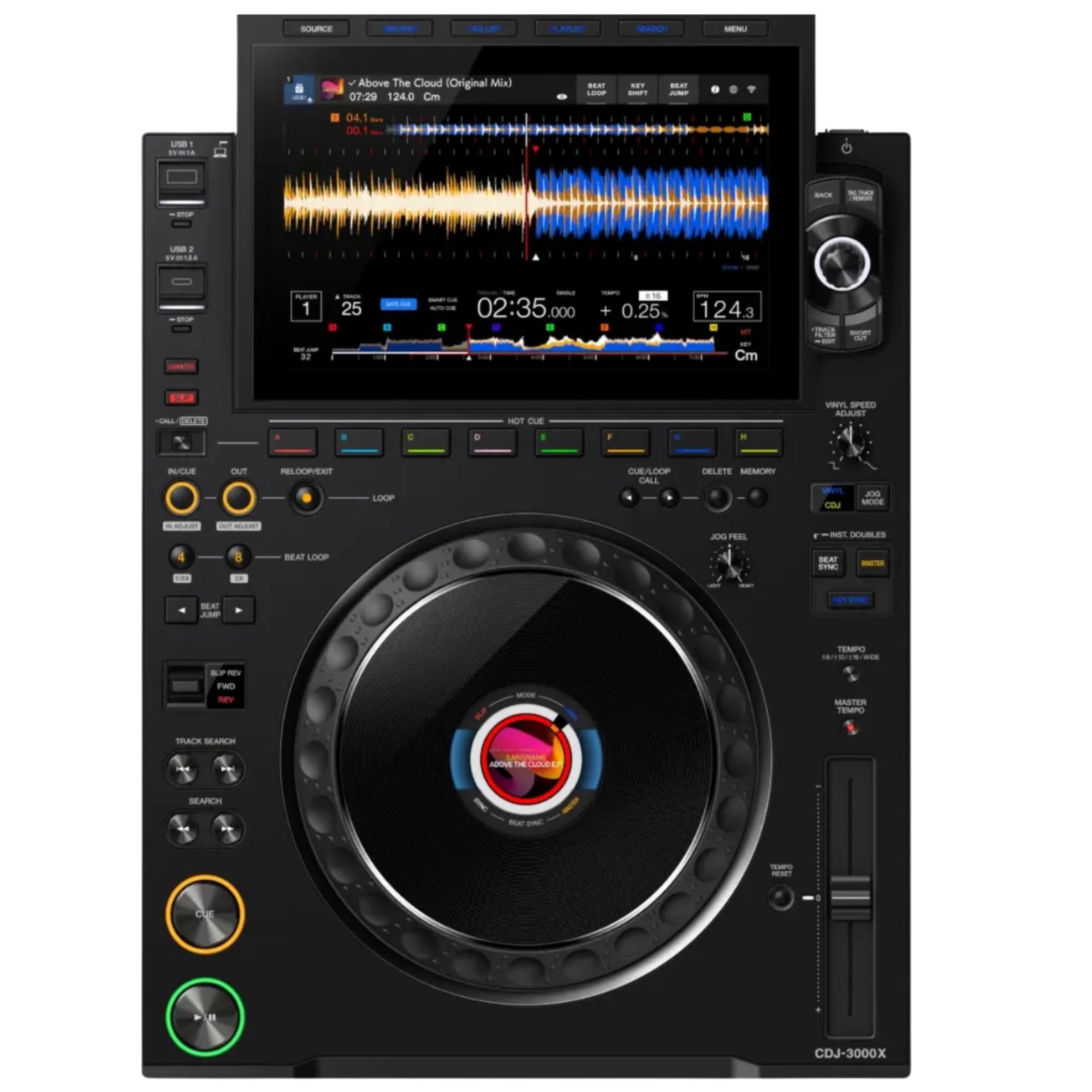 DJ Player – AlphaTheta CDJ 3000X mieten – Rundumevent