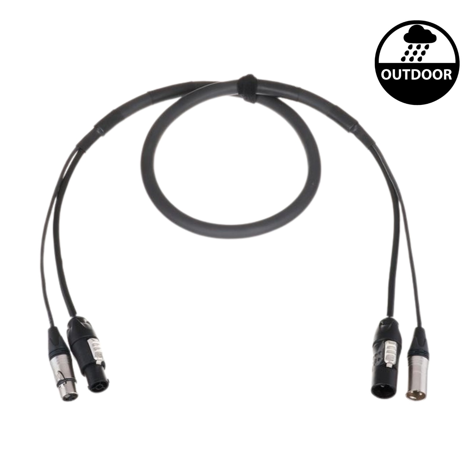 DMX - Strom Kombikabel – 1.5m True1 mieten – Rundumevent