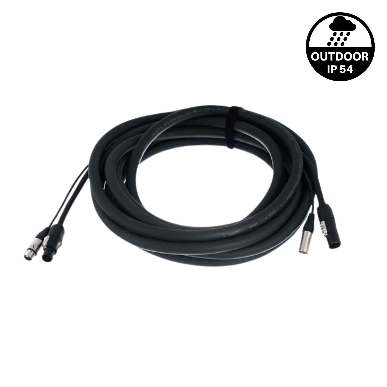 DMX - Strom Kombikabel – 10m True1 mieten – Rundumevent