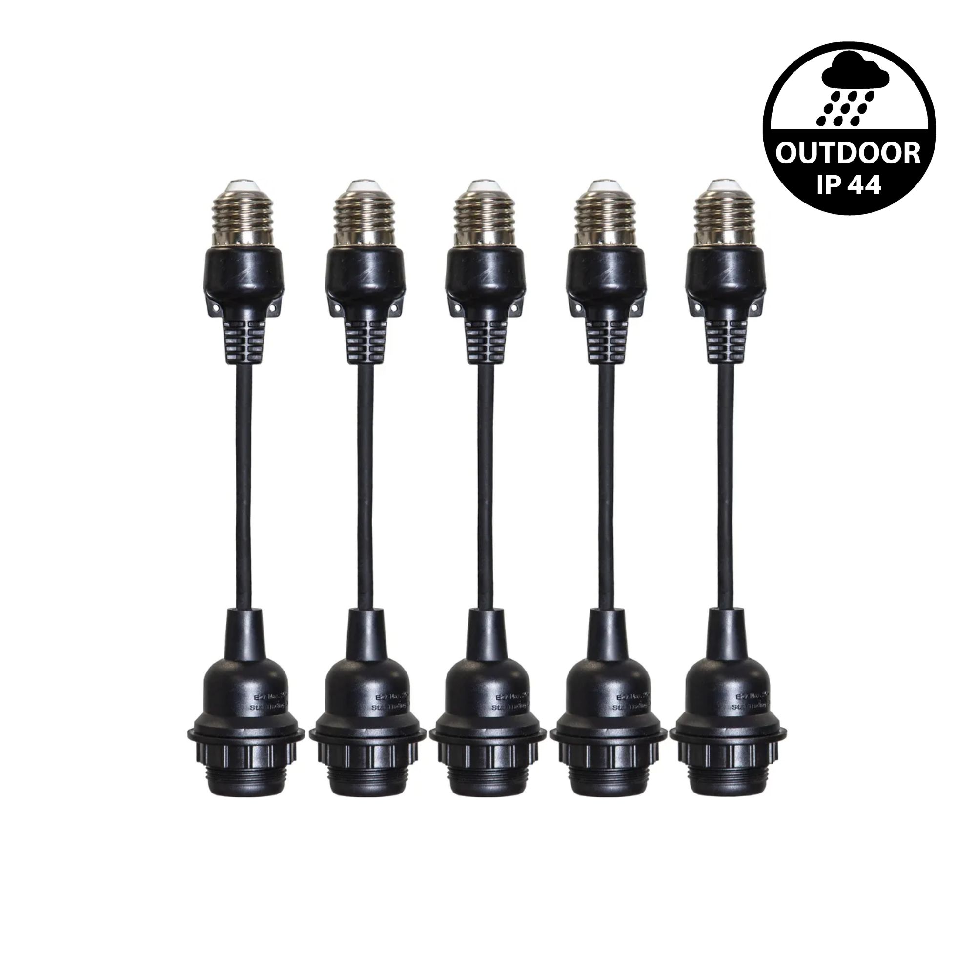 E27 Fassung 5cm Verlängerung 5er Set mieten – Rundumevent