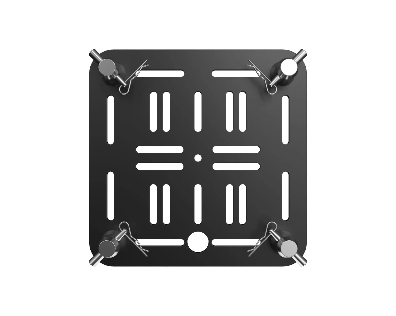 Global Truss – Bodenplatte ML 30x30cm schwarz mieten – Rundumevent