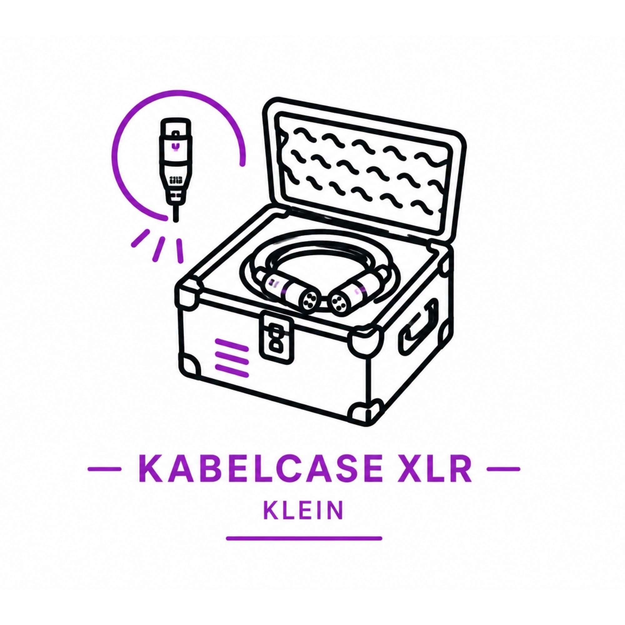 Kabelcase XLR klein mieten – Rundumevent