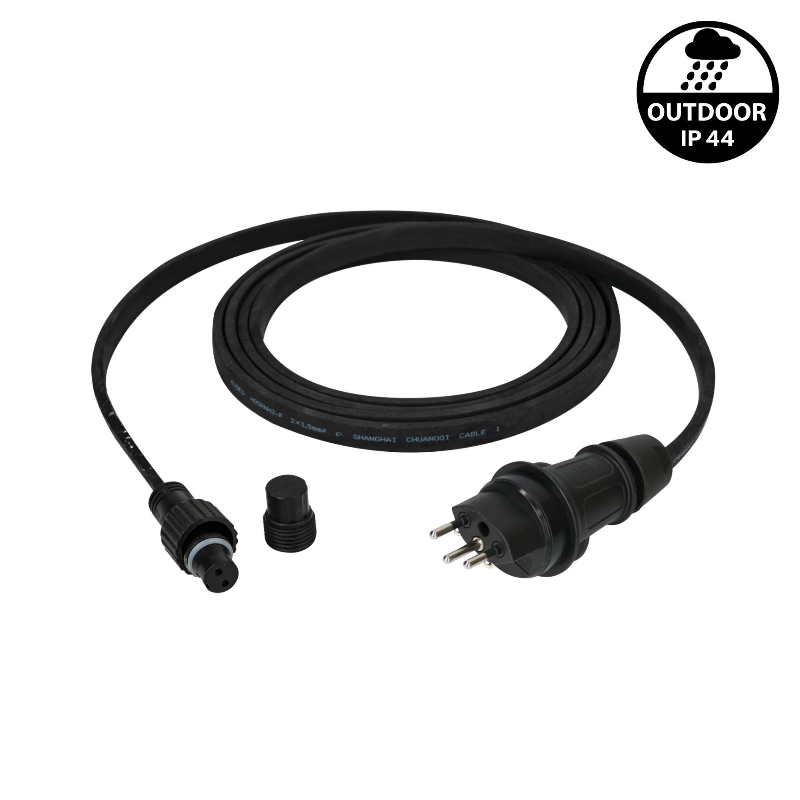 Lichterkette Outdoor IP 44 Netzteil mieten – Rundumevent
