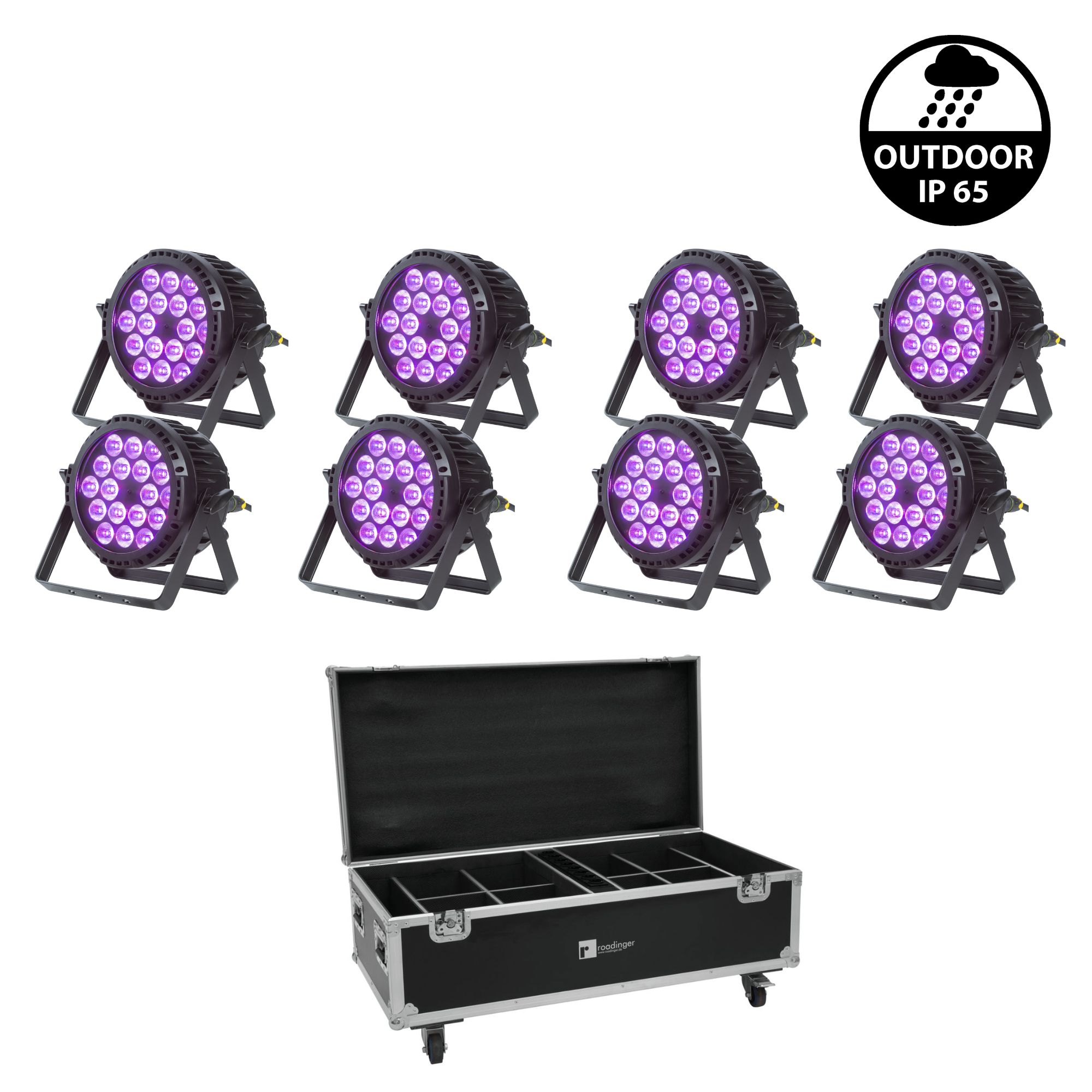 Lichttechnik Set mieten 8er mieten – Rundumevent