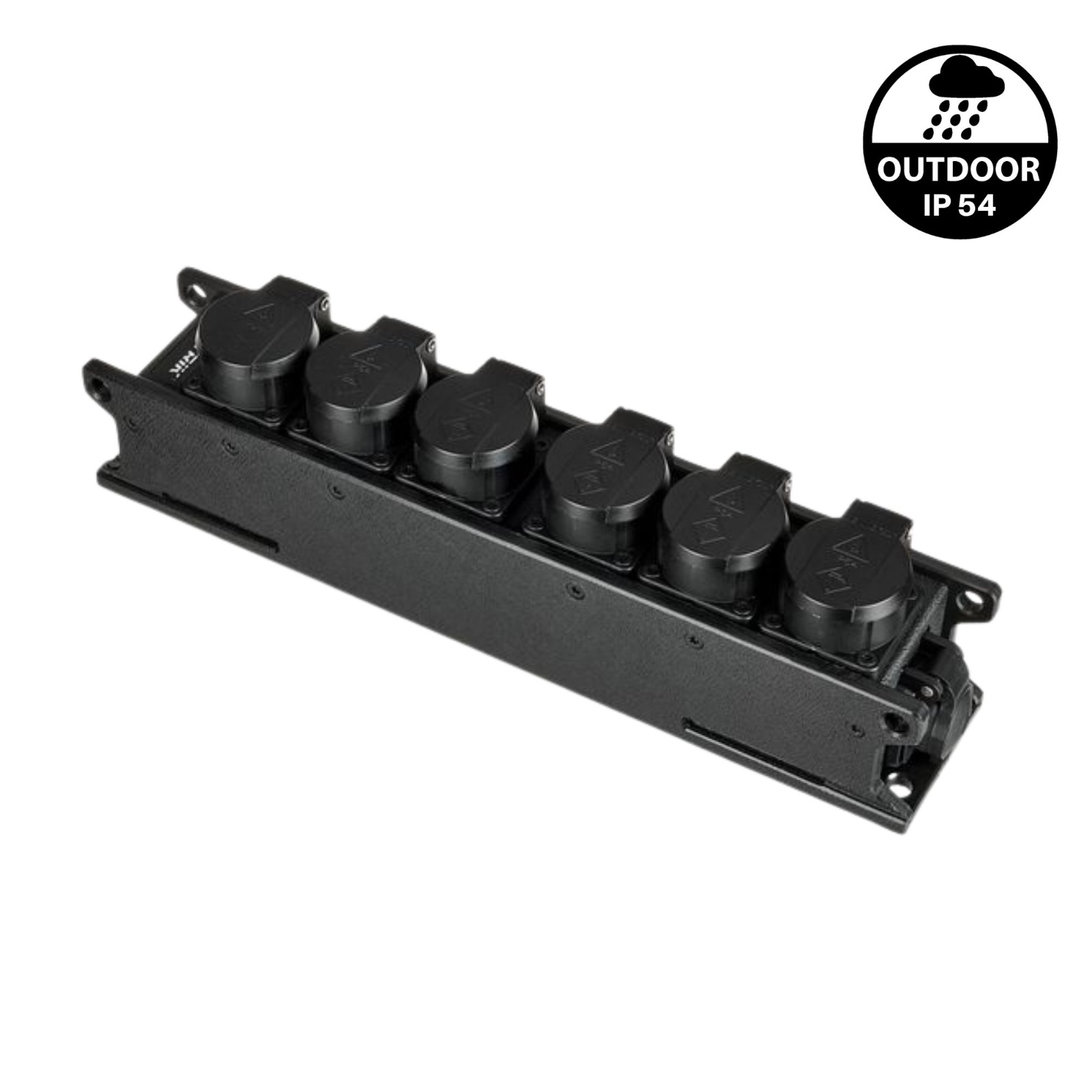 Mehrfachstecker – IP54 6er SCHUKO - Contrik mieten – Rundumevent