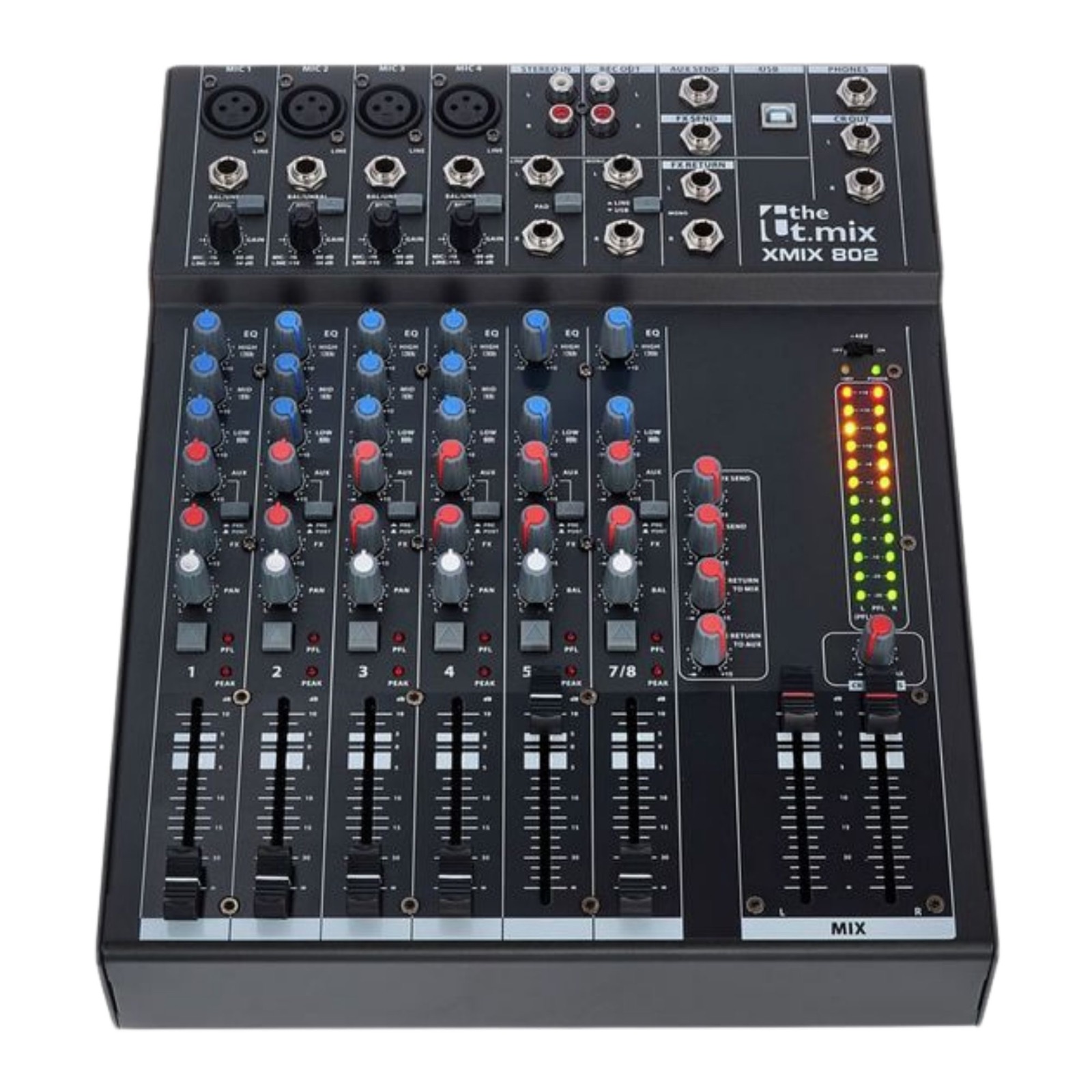 Mischpult – the t.mix xmix 802 USB mieten – Rundumevent