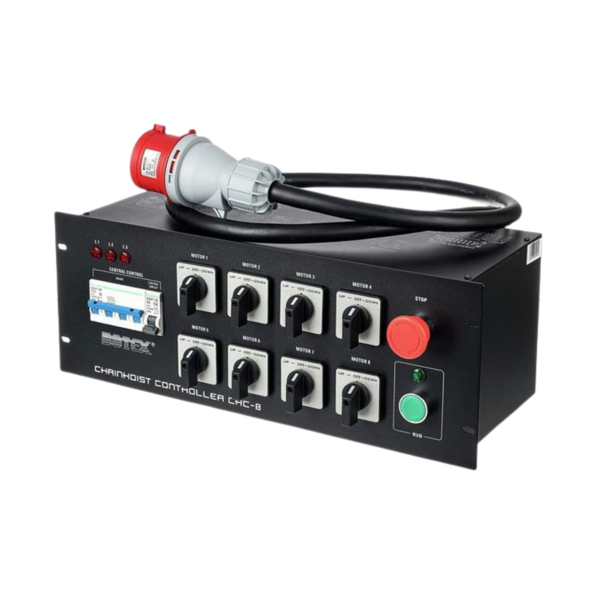 Motorsteuerung für Motorkettenzüge – Botex CHC-8 Chainhoist Controller mieten – Rundumevent