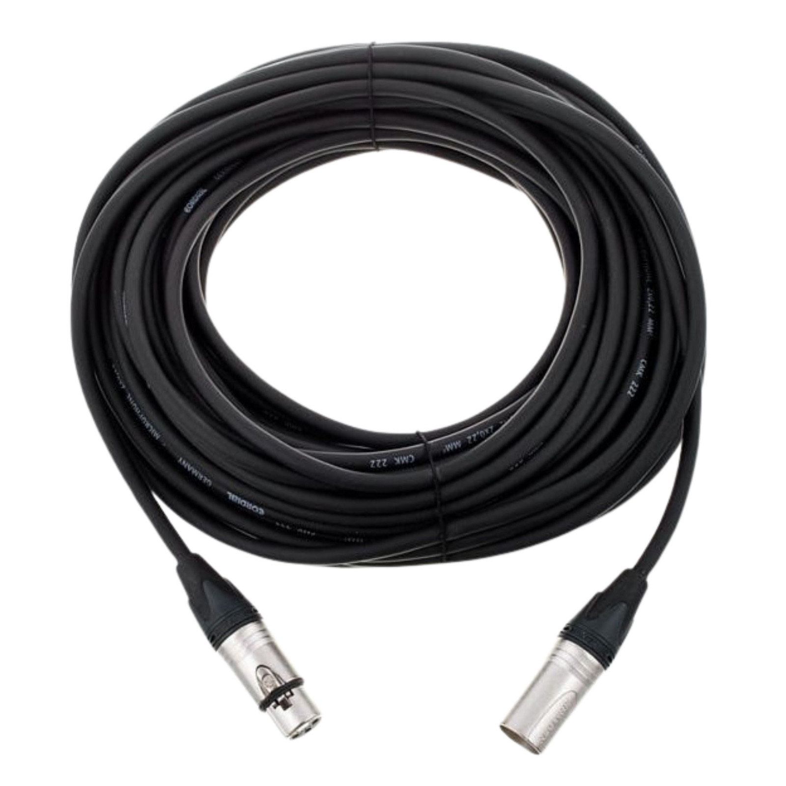 XLR Kabel – Cordial - CTM 20 FM-BK mieten – Rundumevent