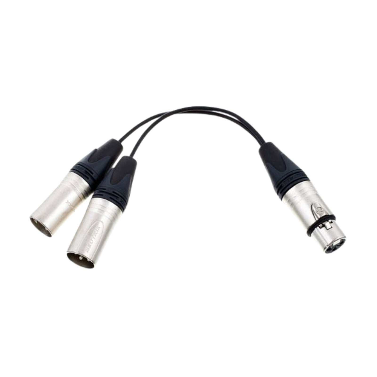 XLR Y-Splitter Kabel – 1xF auf 2xm mieten – Rundumevent