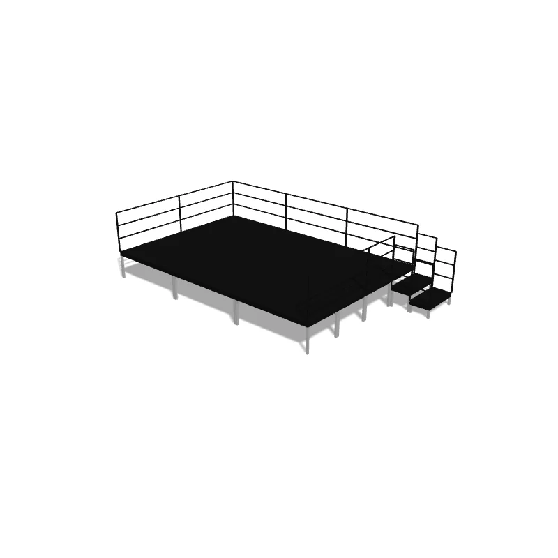 Mobile Bühne – 3D-Visualisierung